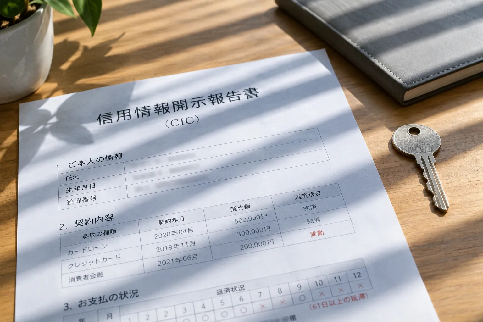 信用情報機関CICの開示データが消費者金融の審査に与える影響と確認手順